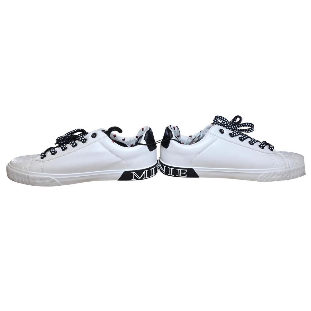 Ground Up Disney Minnie Mouse White Lace Up Sneakers Womens Size 9.5 - Picture 4 of 10